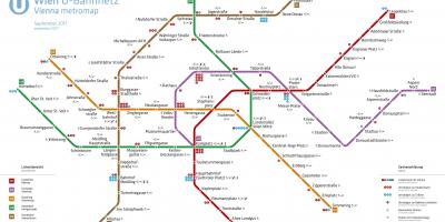 Térkép Bécs metro app