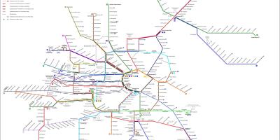 Bécs strassenbahn térkép