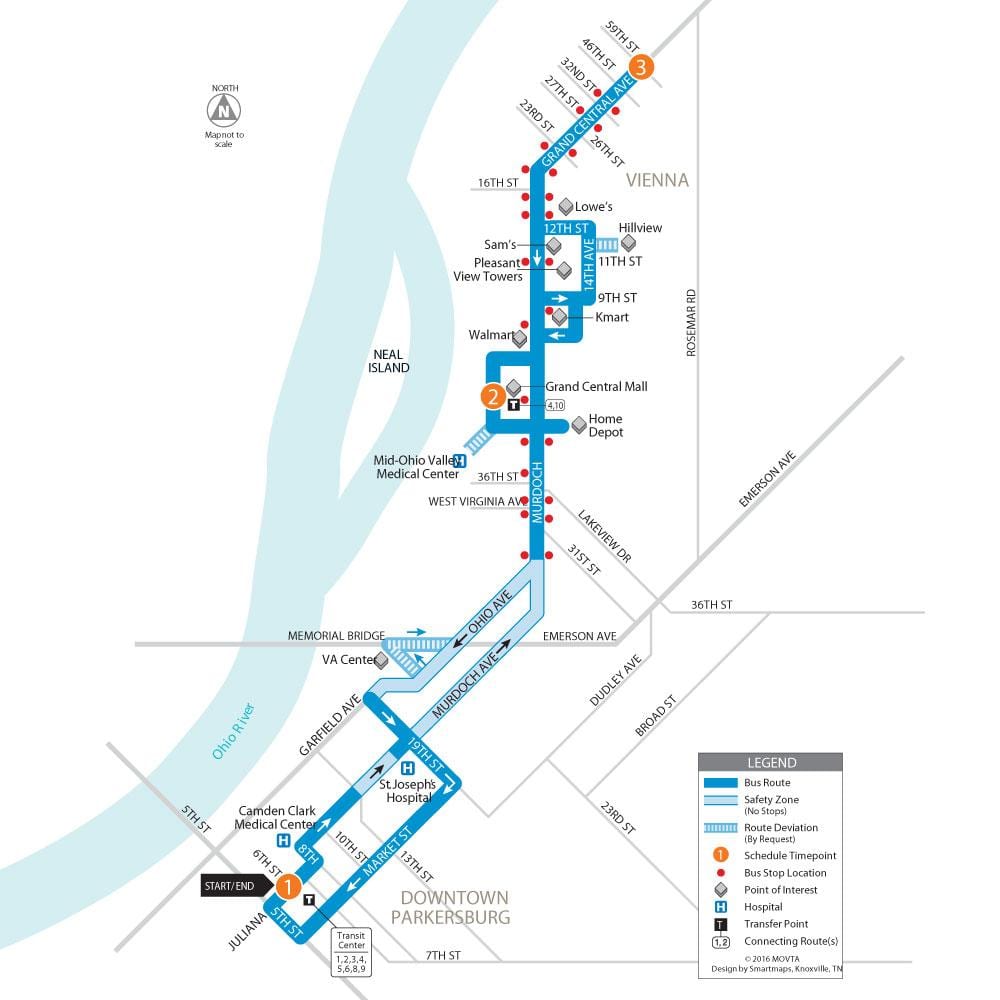 Bécs Ausztria busz térkép