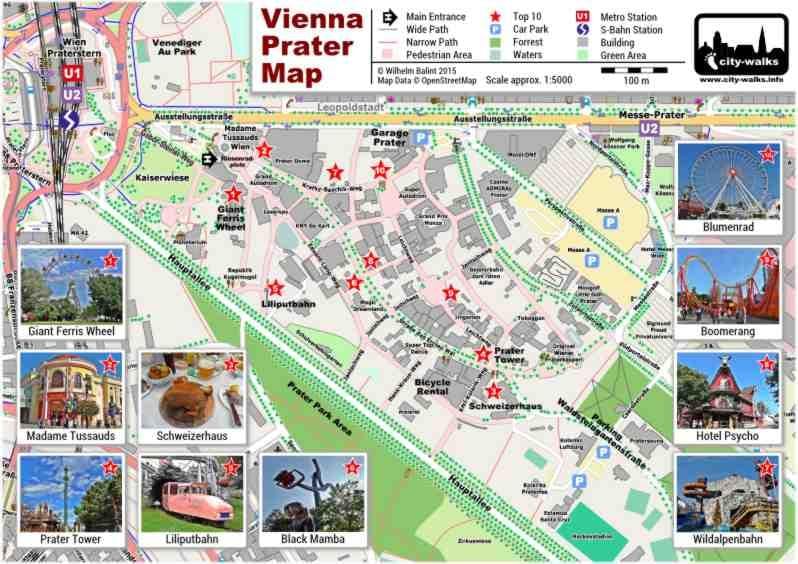 Térkép Bécsi park and ride