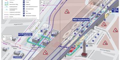 Bécs hbf térkép