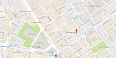 Térkép hilton Vienna