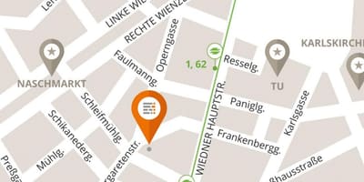 Térkép Bécsi naschmarkt 