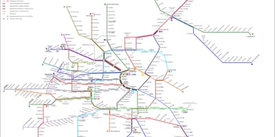 Bécs strassenbahn térkép