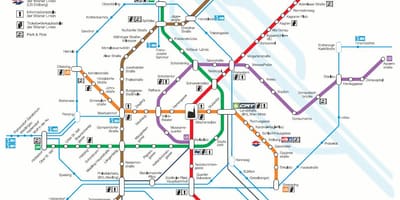 Wien s-bahn térkép