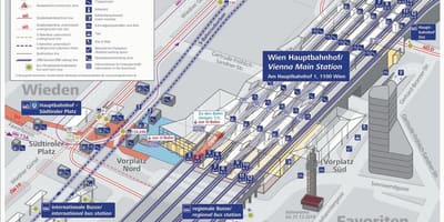 Wien hbf térkép